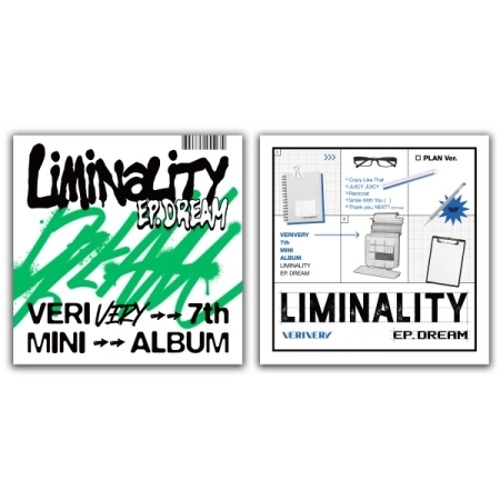 베리베리 (VERIVERY) - Liminality - EP.DREAM (7TH 미니앨범)[커버 2종, 랜덤]